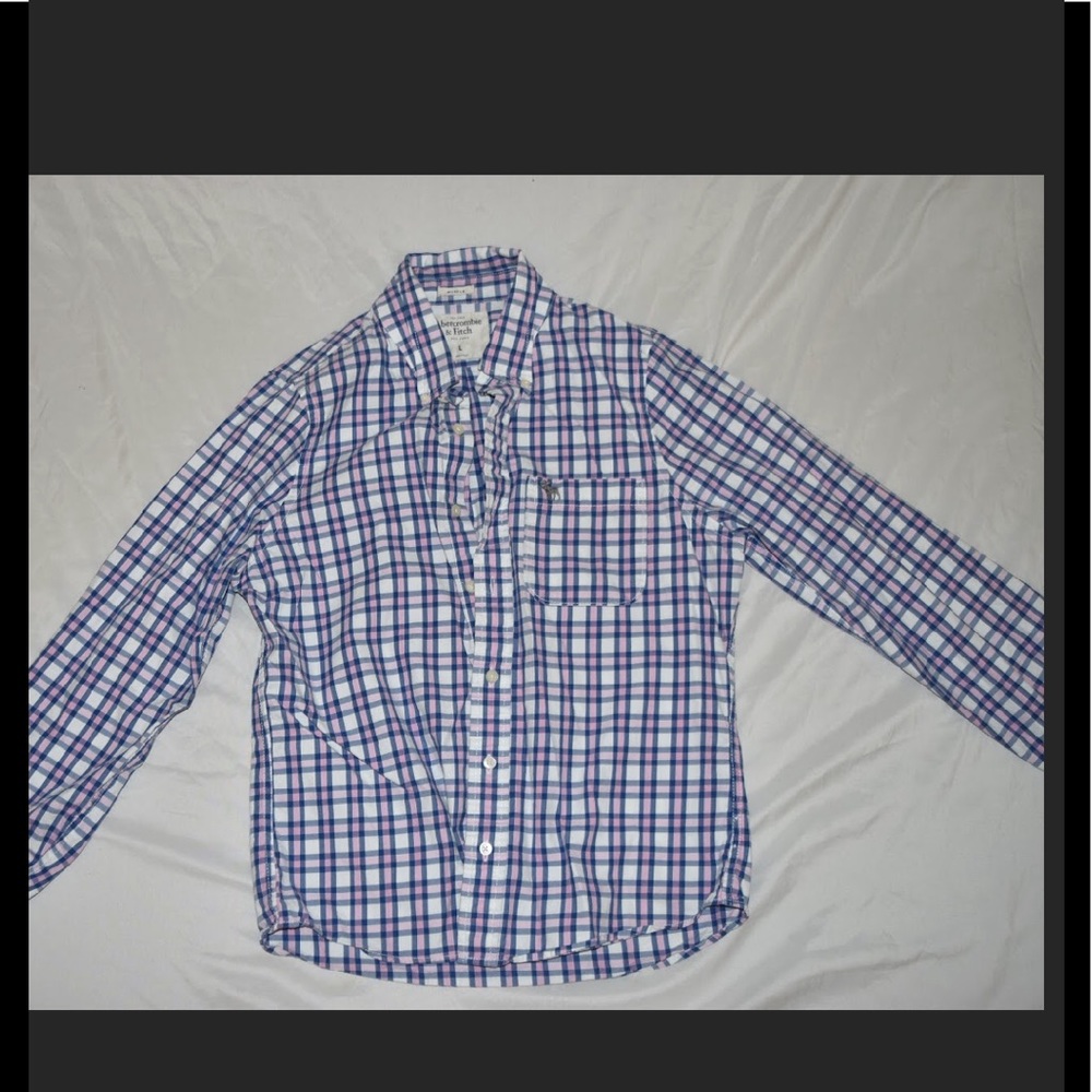 Collared long sleeve shirt