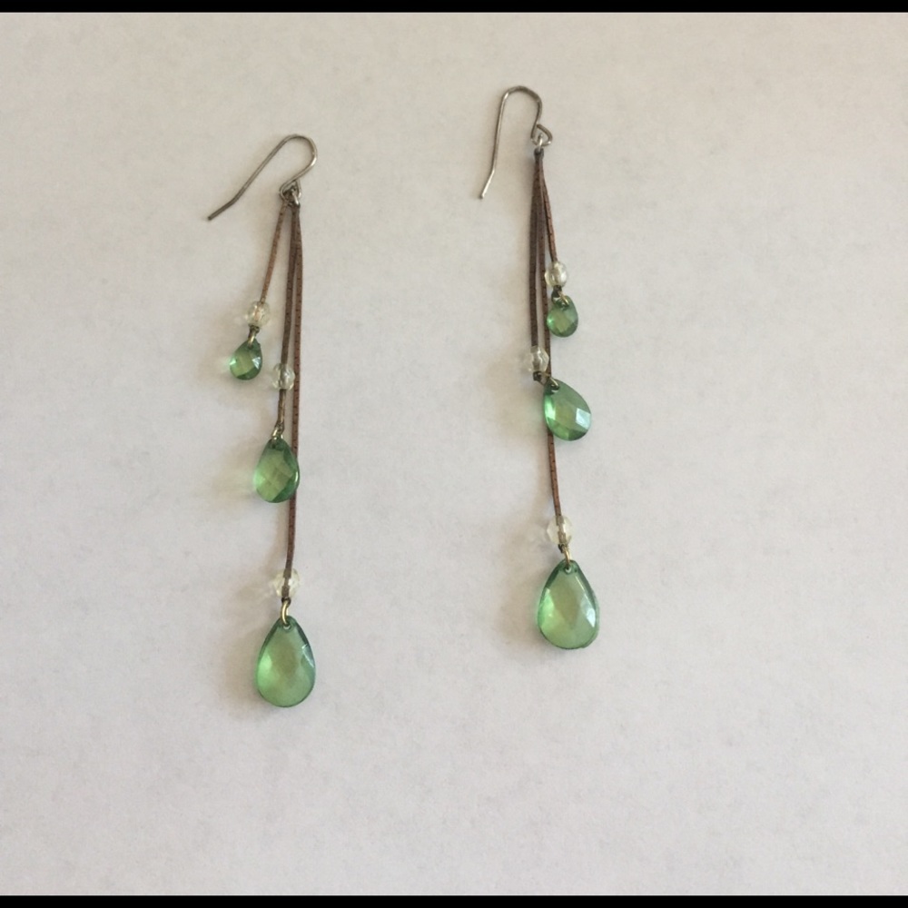 Costume Three Drop Earrings