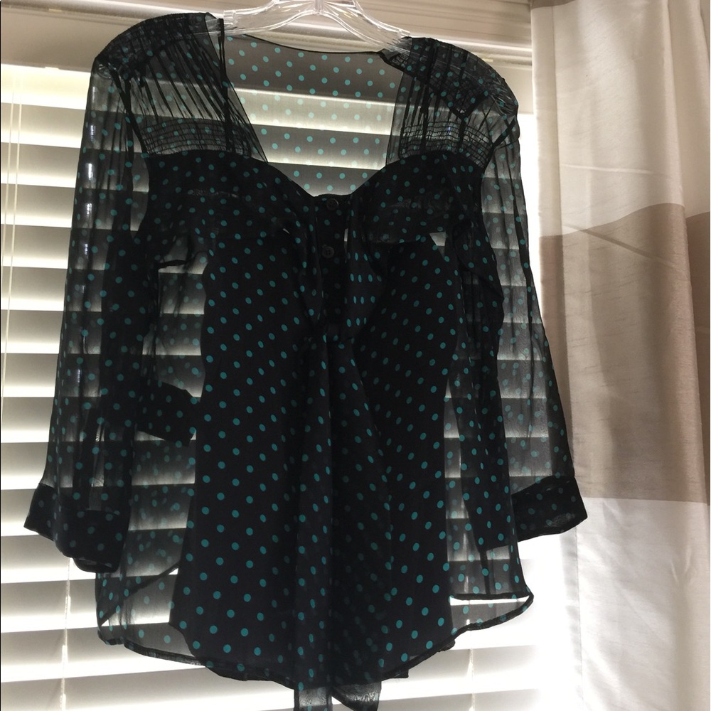 Prada silk blouse