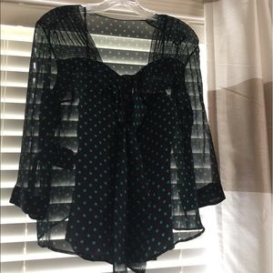 Prada silk blouse