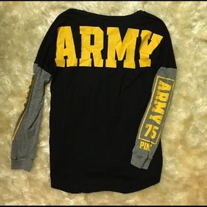 Victoria's Secret PINK Army long sleeve top