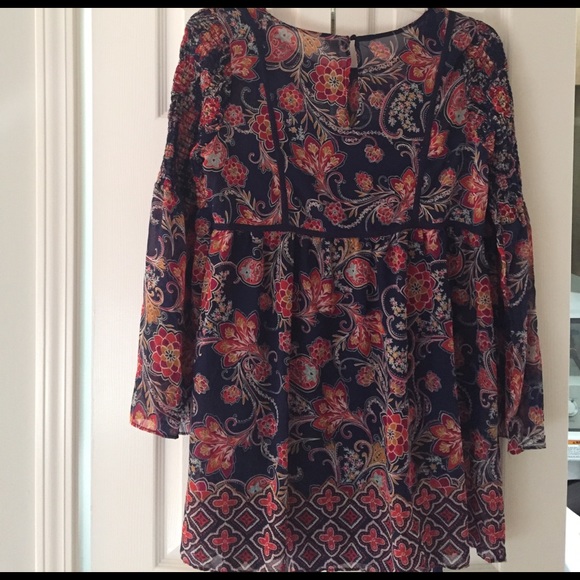 Floral pattern tunic - Picture 4 of 4