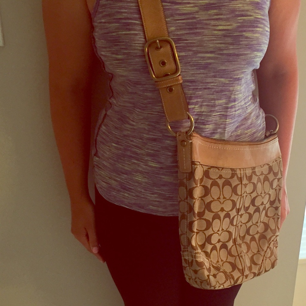 Coach cross body bag