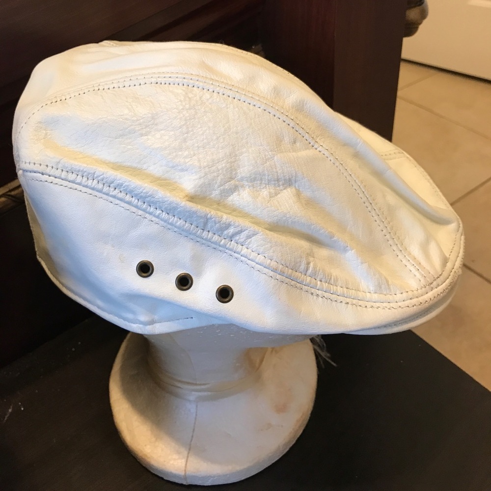 Genuine Leather Cap