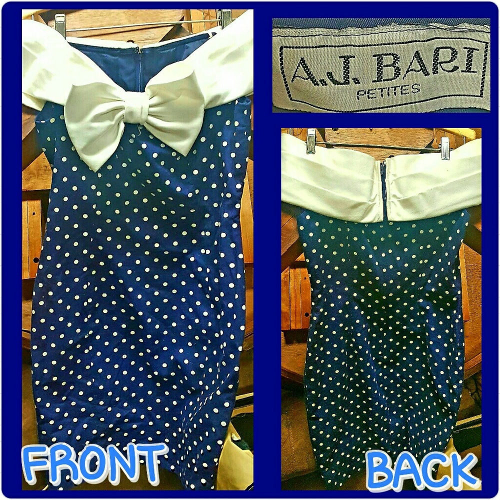 "A.J Bari" Vintage Pin Up Dress