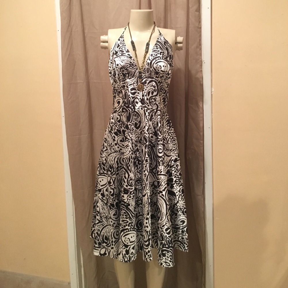 alynpaige Black and white dress