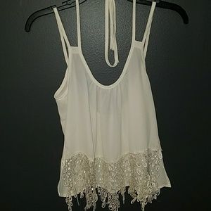 Chandelier halter top