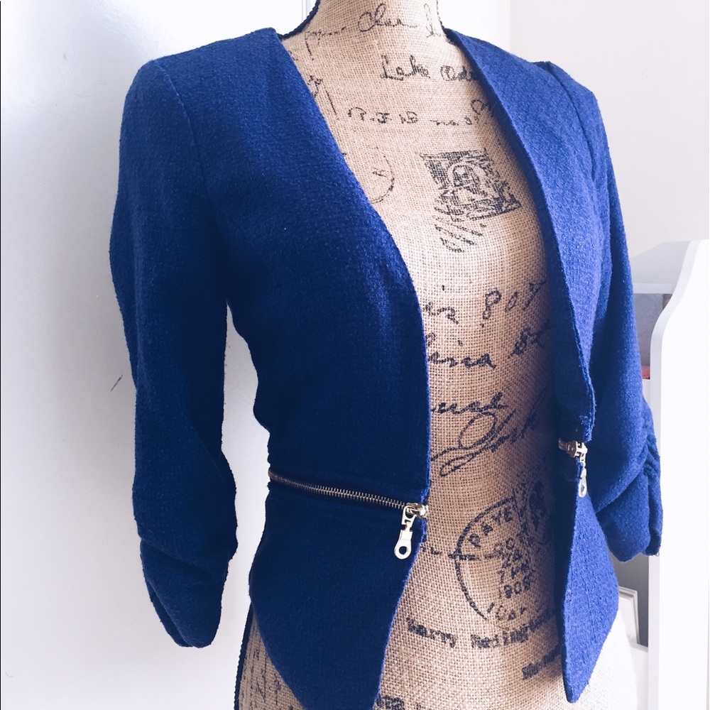 Blue vest
