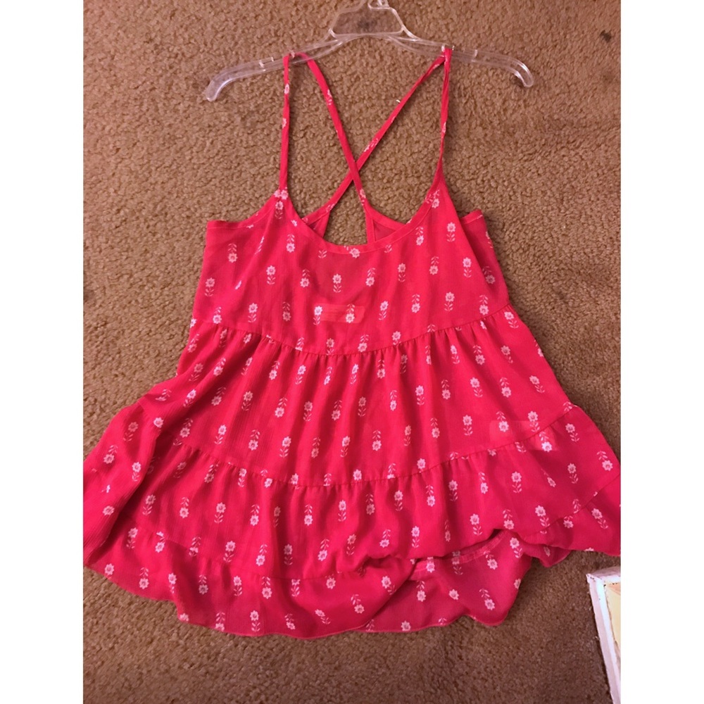 Abercrombie Floral Tank Top