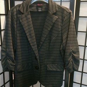 Torrid Striped Blazer size 0