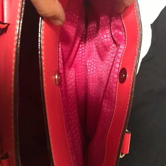 Kate Spade coral purse - Picture 5 of 6