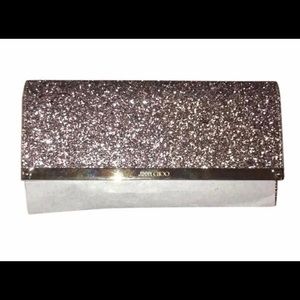 Milla Coarse Glitter Clutch
