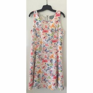 Floral sleeveless dress