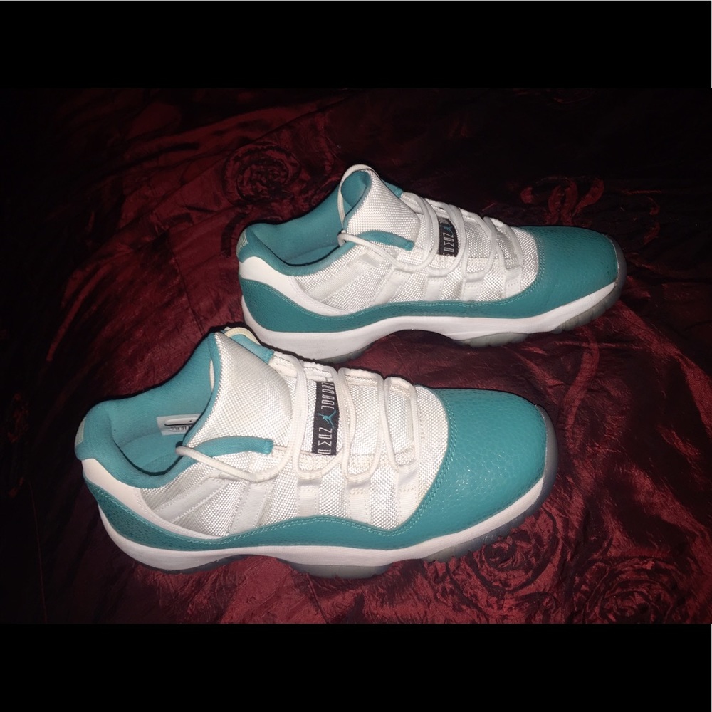 Aqua retro 11s jordans