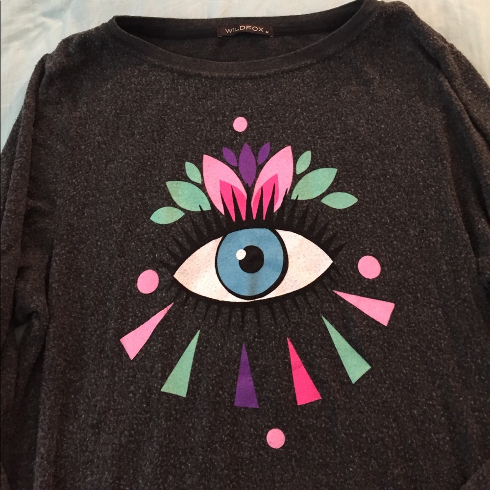 💸FINAL MARKDOWN💸 Wildfox Eye Pullover
