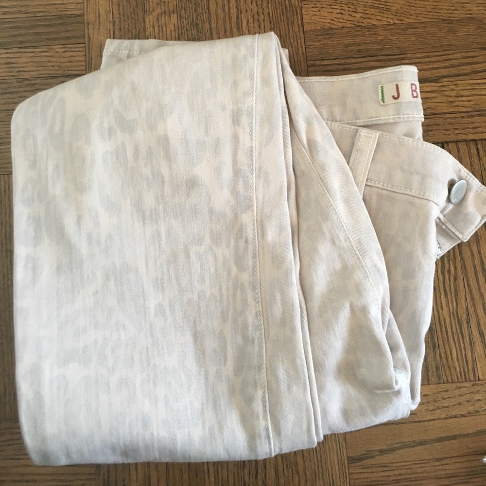J brand arctic leopard print jeans
