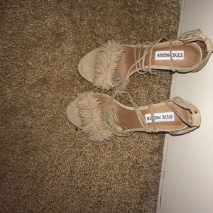 Steve Madden nude shoes