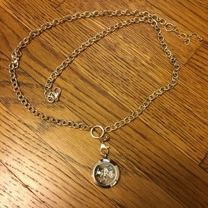Origami Owl Necklace w/ Charms