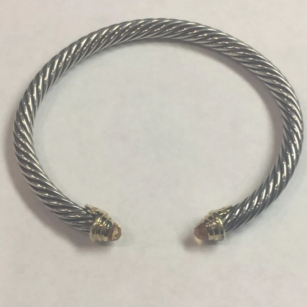 David Yurman Cable Citrine and 14K Gold, 5mm