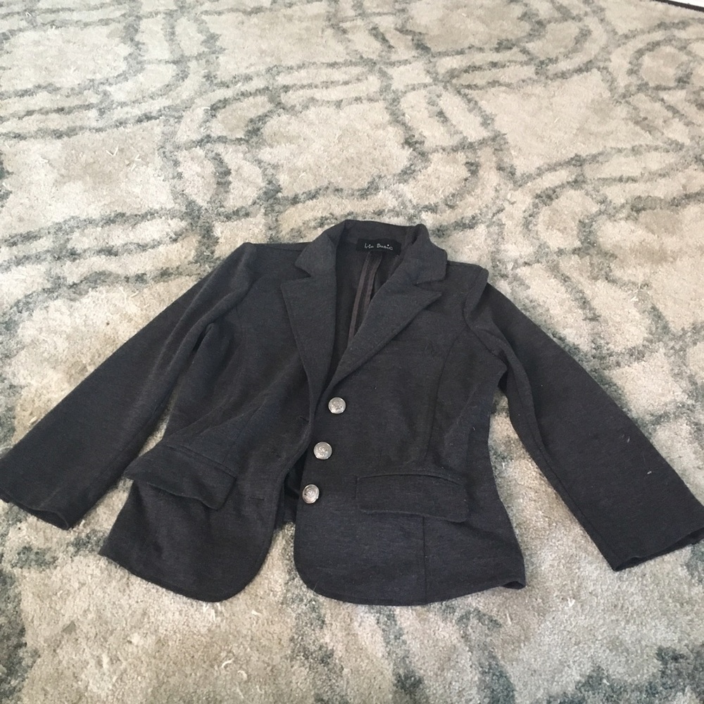 Charcoal Gray Blazer