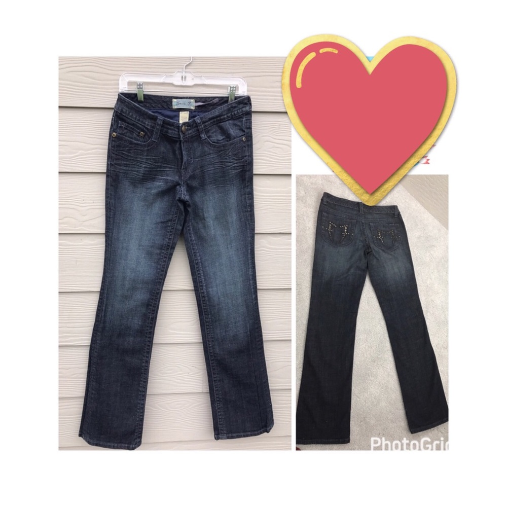 Seven For All Mankind Straight Cut Jeans/pants