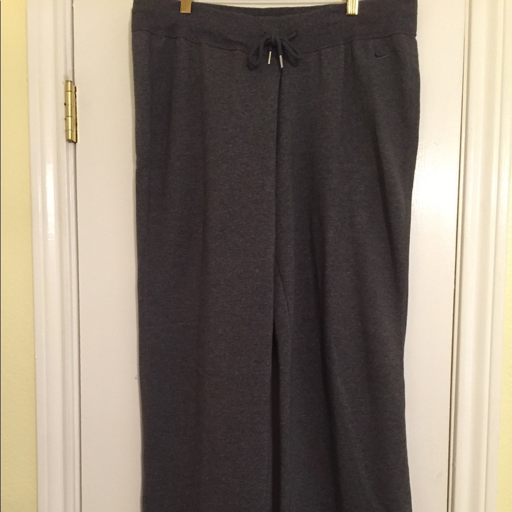 Gray Nike sweats