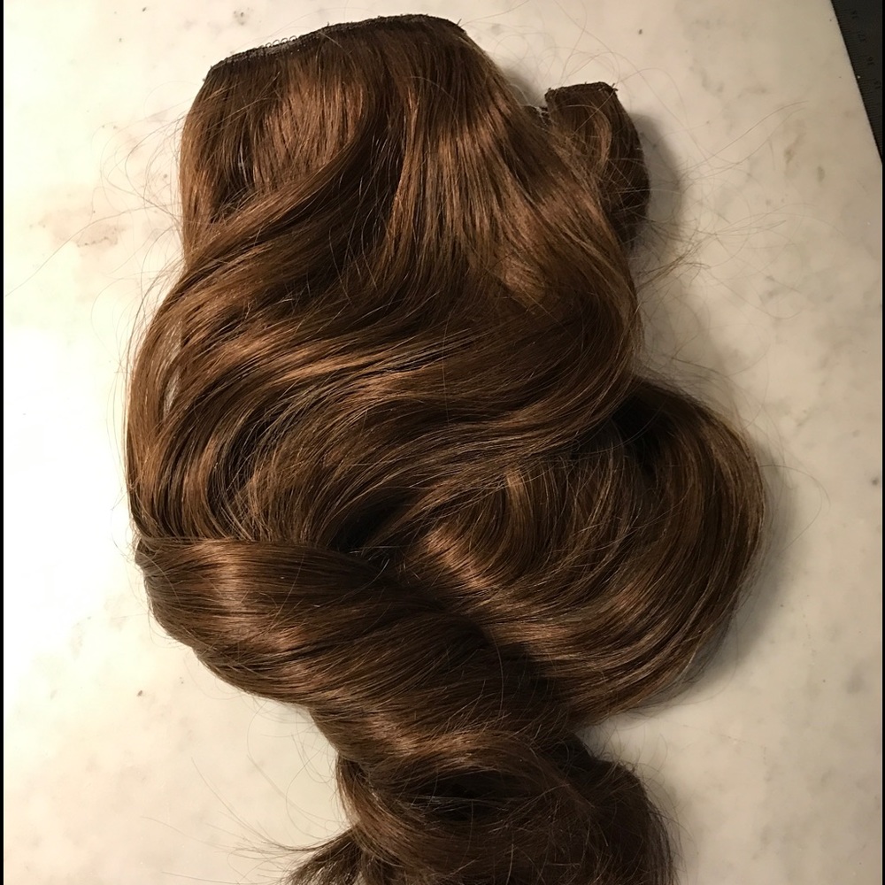 Halo Couture #4 hair weft with invisible halo band