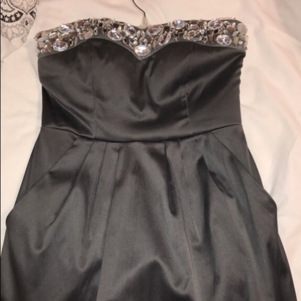 Dark grey Sweet Heart dress