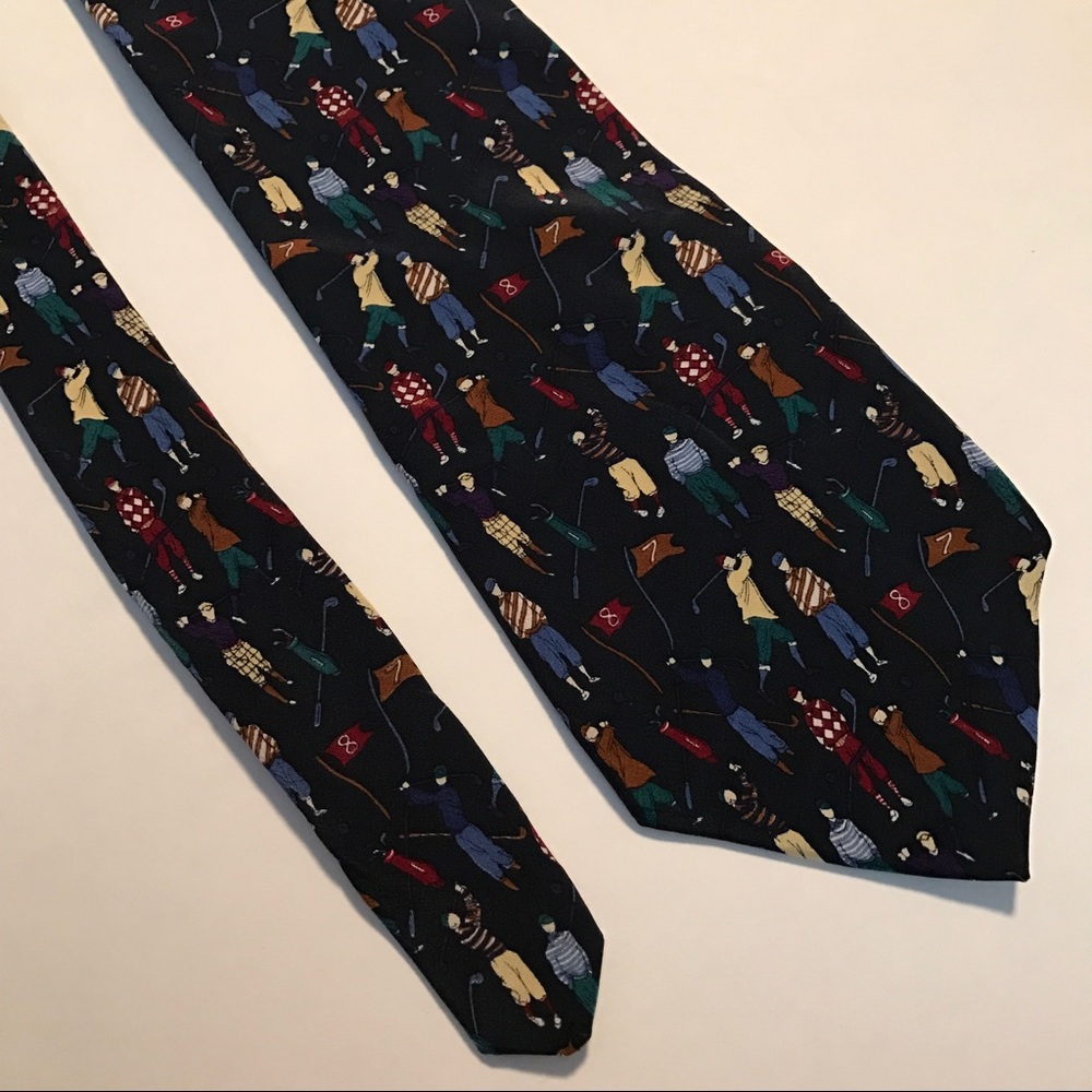 Silk Golf Necktie Van Heusen 417