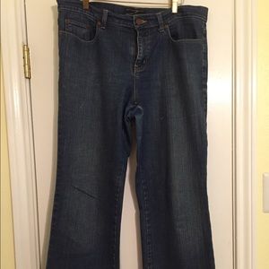 Boot cut jeans