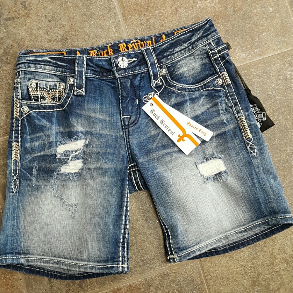 Women's Rock Revival Easy Shorts