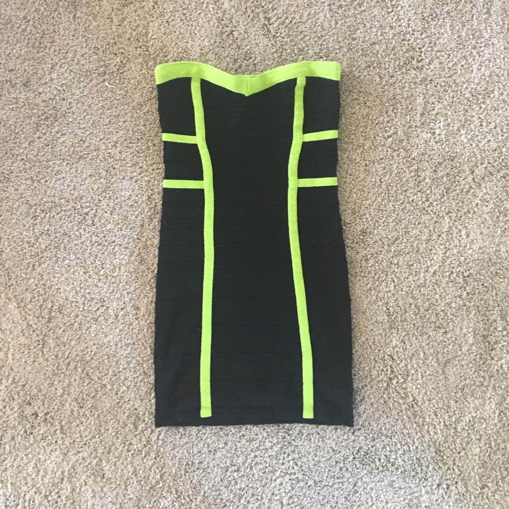 Strapless Bodycon Bandage Dress