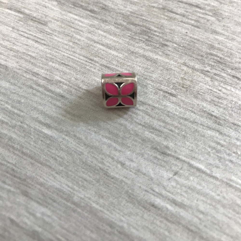 Pandora Pink Flower Charm