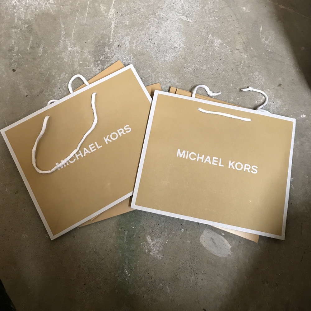 MK gift bag x2