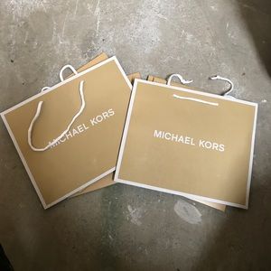 MK gift bag x2