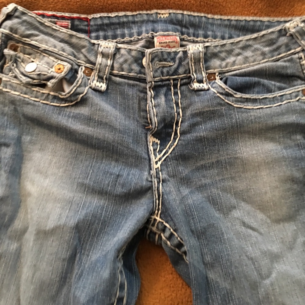 True Religion straight leg jeans
