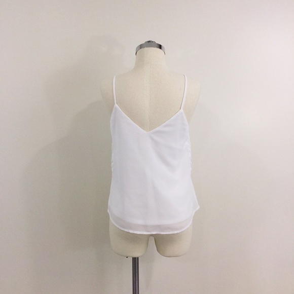 [ lemonade ] NWOT white layered crochet tank - Picture 5 of 8