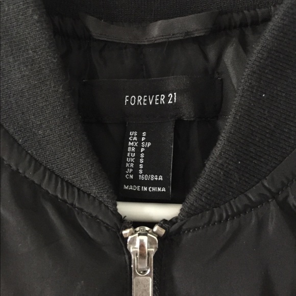 Cute Forever 21 Black Jacket Size: Small - Picture 2 of 4