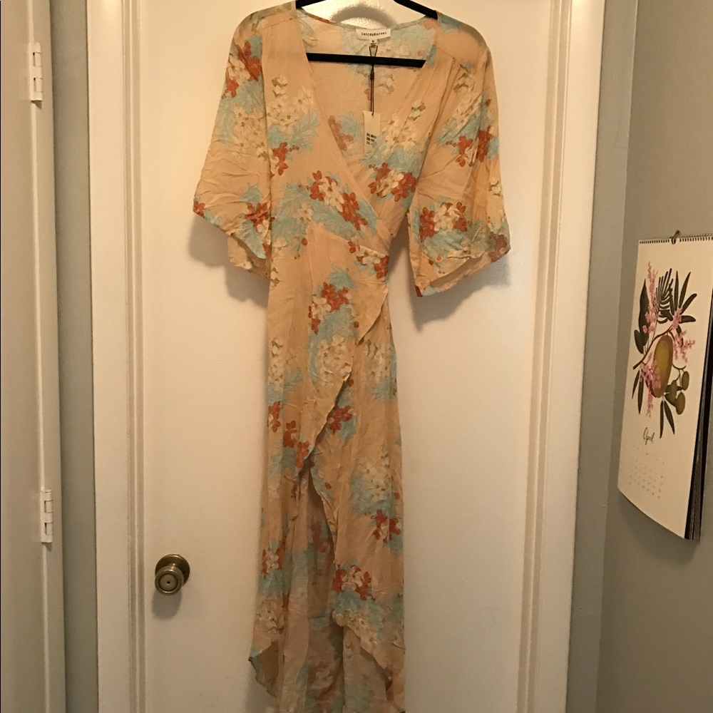 Dance and Marvel Floral Wrap Dress