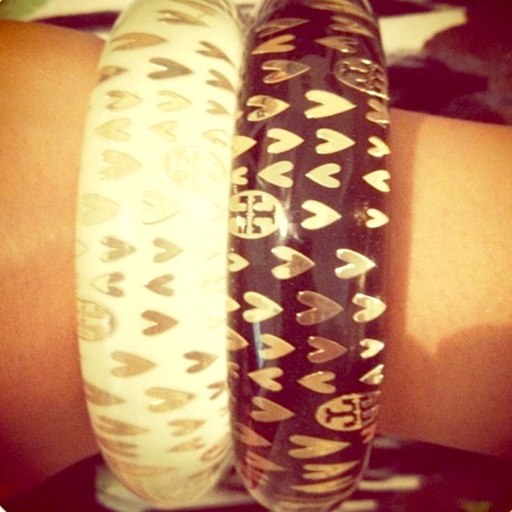 Tory Burch Acrylic bangles