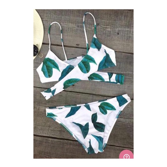 Court & Spark Fresh Leaves Bikini Set - Picture 2 of 5