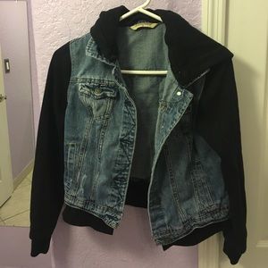 Hooded Jean Jacket
