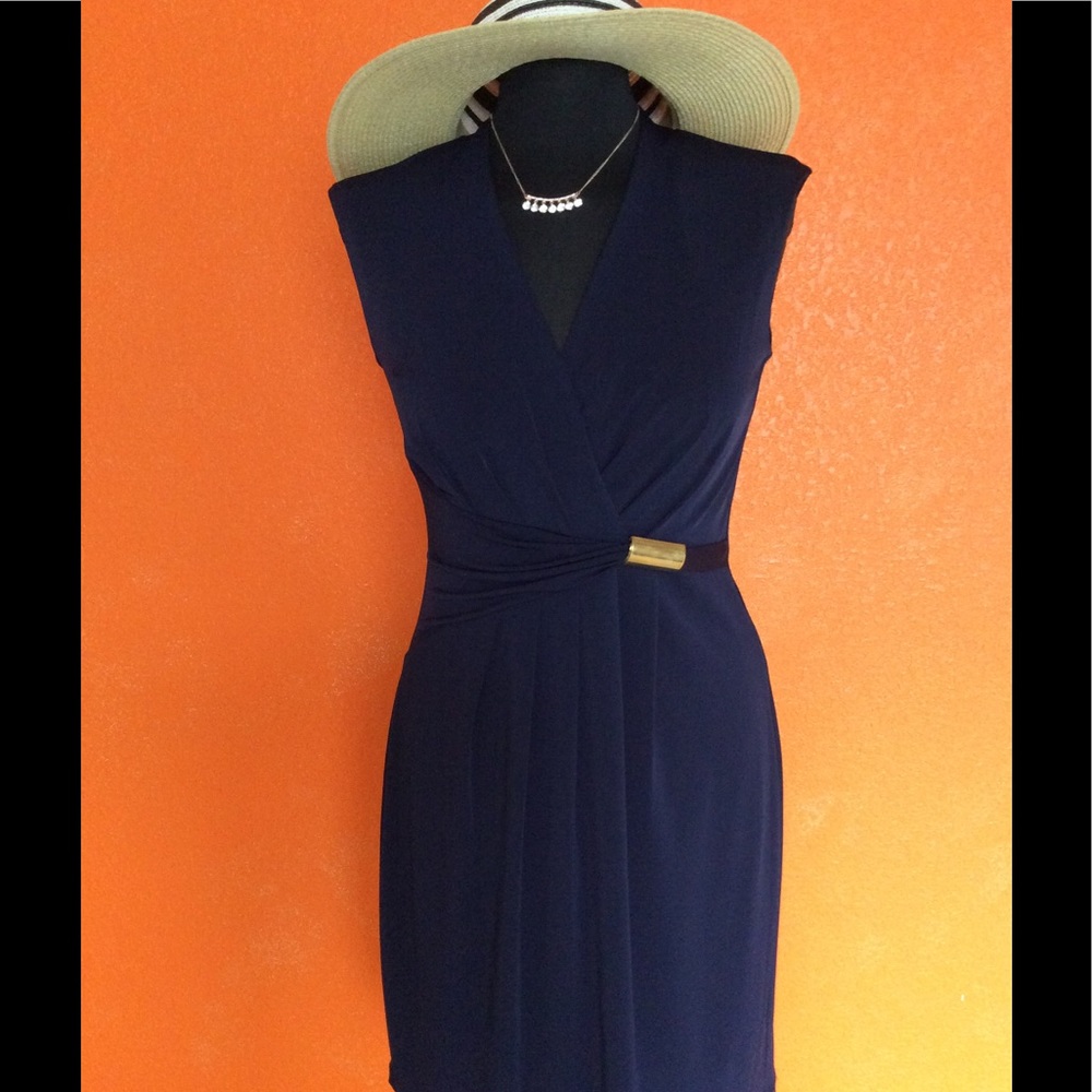 Enfocus Studio Navy dress