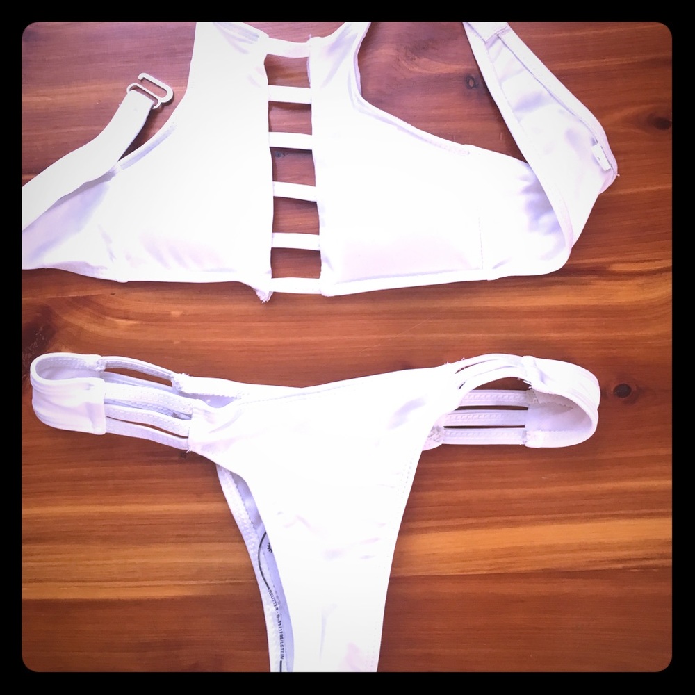 White bikini. Never worn