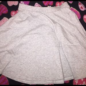 Grey Forever 21 Skirt