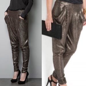 One week sale! Zara Sequin Pants ✨