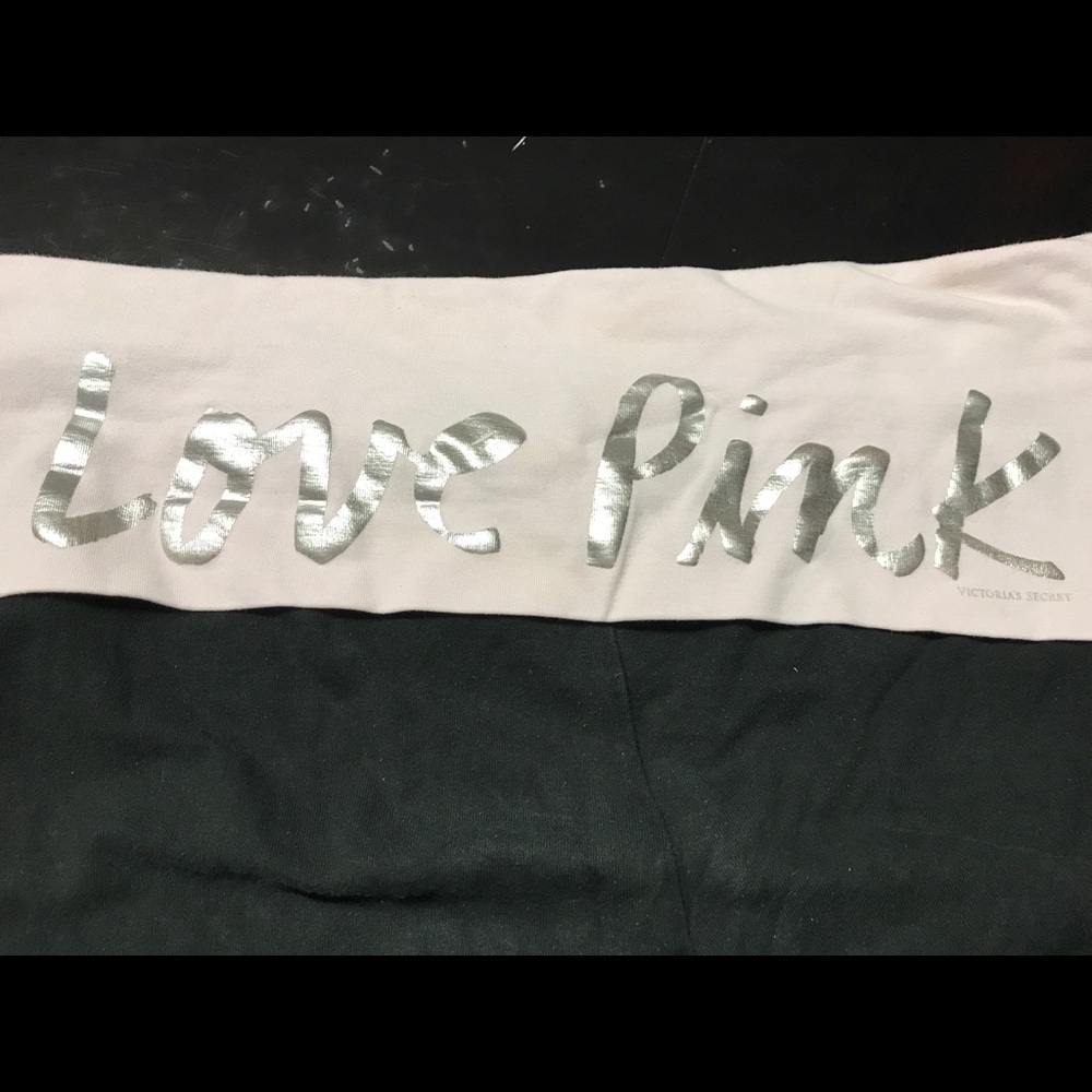 Vs pink crop leggings