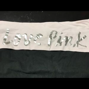 Vs pink crop leggings