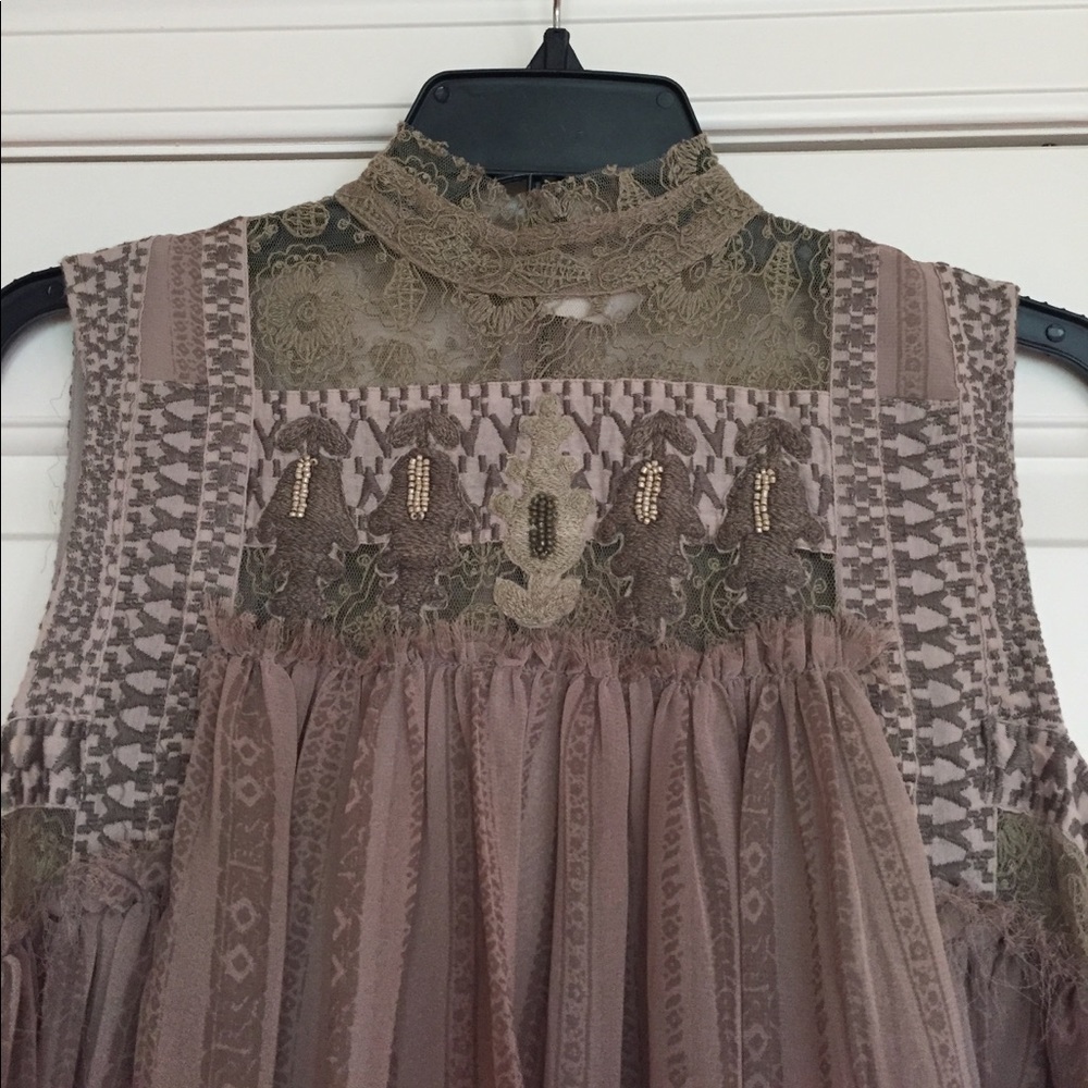 Free people stone comb dress size small