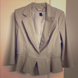 Beige WHBM Blazer